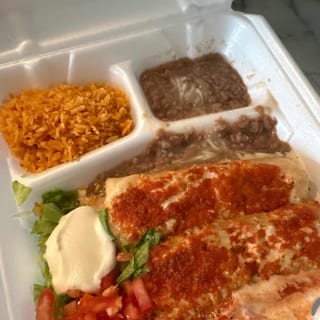 Chimichanga Dinner