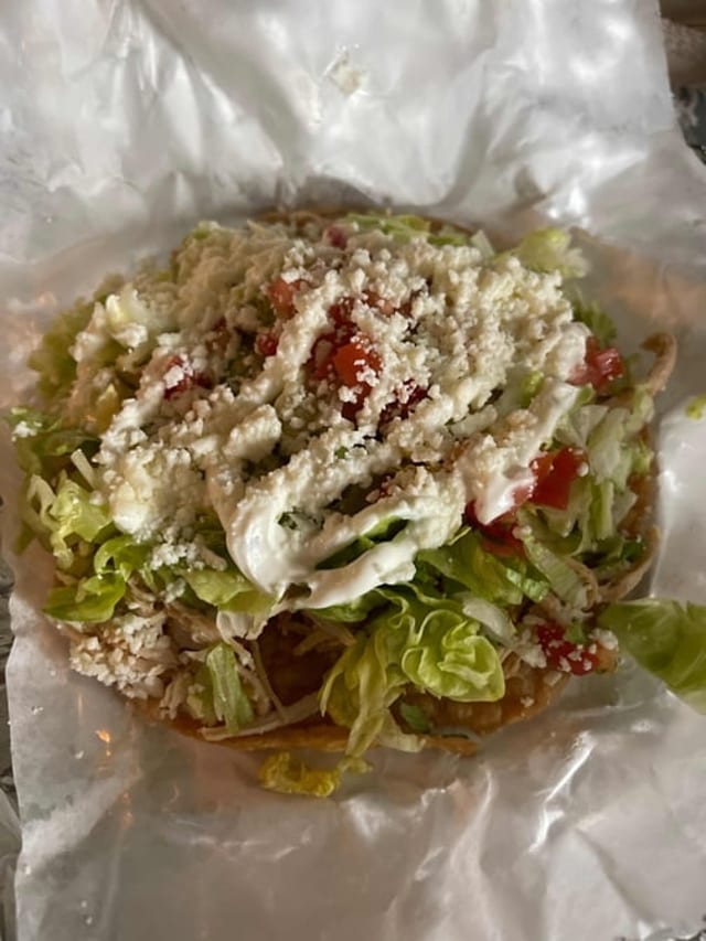 Tostadas Dinner.