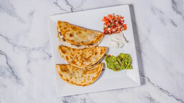 Serrano Quesadillas Dinner.